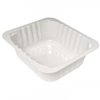 Contenitore D45PB bianco Compac in CPET