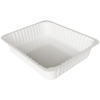 D50LB Contenitore Compac bianco in CPET