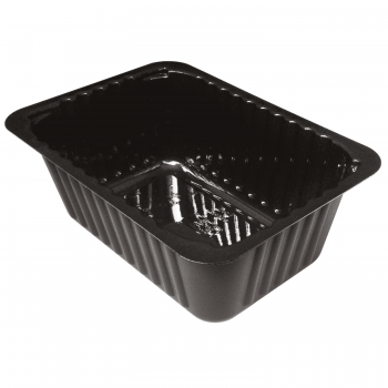 D70GN Contenitore Compac nero in CPET